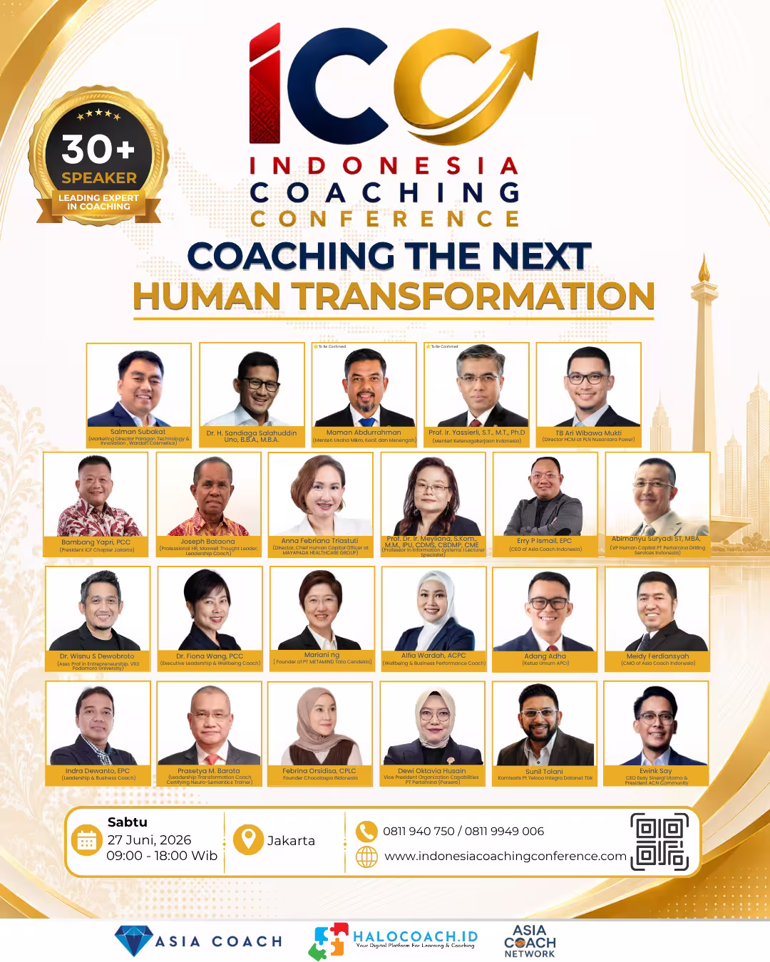 Flyer Indonesia Coaching Conference 2026